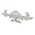 Kompan Horizontal Swing - Octopus Style 3D model small image 3