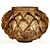 Elegant Lalique Languedoc Vases 3D model small image 2
