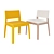 Elegant Cizeta L’Abbate Juno Chair 3D model small image 1