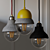 Maayan Pendant Concrete Lamp 3D model small image 1