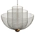 Sleek Meshmatics Pendant Light 3D model small image 2