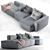Cozy Comfort: MAGS SOFT Sofa 3D model small image 2