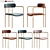 Elegant Lenox Dining Chair: West Elm 3D model small image 1