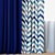 Wavy Stripes Curtains with Tulle | DIHIN HOME 3D model small image 2