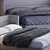 Busnelli Yume Bed: Elegant Comfort for Your Bedroom 3D model small image 3