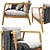 Flexx Outdoor Seat: Stylish and Comfortable 3D model small image 2