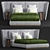 Luxury Paris Paname Bed - Roche Bobois 3D model small image 1