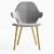 Sleek Ria JH1 Chair by Jaime Hayon 3D model small image 2