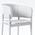 Elegant RC Barstool 3D model small image 3