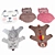 Playful Kids' Rugs by La Redoute 3D model small image 1
