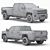 Rugged Chevy Silverado Pickup 3D model small image 3