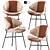 Chic Cheri Dining Set 3D model small image 2