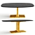 Elegant Sovet Italia Palace Table 3D model small image 1