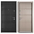 Elegant Entrance Metal Door - VANESSA K-2 3D model small image 3