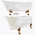 Elegant Kado Era Freestanding Bath 3D model small image 2