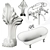 Elegant Kado Era Freestanding Bath 3D model small image 3