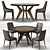 Elegant Borromeo Table: Eye-Catching Design 3D model small image 1