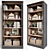 Gavin Reclaimed Wood Bookcase 3D model small image 1