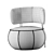 Modern Comfort: Baby Geo Armchair 3D model small image 3