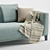 Albertasalotti Dylan 2-Seater Sofa 3D model small image 2