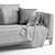 Albertasalotti Dylan 2-Seater Sofa 3D model small image 3