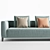 Albertasalotti Dylan 2-Seater Sofa 3D model small image 6