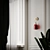 Valentina Retro Wall Sconce: Vibrant Red & Green Design 3D model small image 4