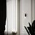 Elegant Aged Bronze Wall Sconce 3D model small image 2