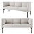 Modular Toronto Sofa - Flexible and Stylish Solution 3D model small image 1