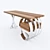 "Genesis" Writing Desk - Elegant & Durable 3D model small image 1