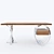 "Genesis" Writing Desk - Elegant & Durable 3D model small image 2