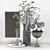 Italian Decor Set by Enzo de Gasperi 3D model small image 3