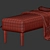 Furry Rest: Tigy Pouf 3D model small image 3