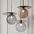 Elegant Umbra Pendant Light by Bomma 3D model small image 1