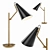 Classic Brass Clemente Table Lamp 3D model small image 2
