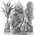 Tropical Oasis: Houseplant Collection 3D model small image 3