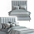 Elegant Ethan Allen Beldon Bed 3D model small image 1