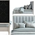 Elegant Ethan Allen Beldon Bed 3D model small image 2