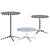 Sleek Design Axis Tables 3D model small image 3
