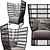 Luxury Skyline Spa Collection: Poliform Bristol Chaise Lounge 3D model small image 2