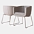 Elegant Tulip Sixty Armchair 3D model small image 2
