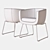 Elegant Tulip Sixty Armchair 3D model small image 3