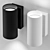Nymåne Wall Sconce  Black/White 3D model small image 1