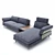 Luxurious Victor Sofa: Elegant and Comfortable 3D model small image 1