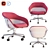 Coalesse SW_1 Conference Seating & Pouf 3D model small image 1