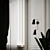 Modern Valmonte 2-Light Armed Sconce 3D model small image 4