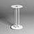 Super Circle 4: Modern Table Base 3D model small image 2