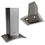 Sleek Ventolux Ferrara 60 Inox Hood 3D model small image 1