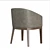 Luxurious RH Morgan Leather Chair 3D model small image 2