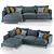 Luxury Comfort - Lexus Lux Sofa 3D model small image 1